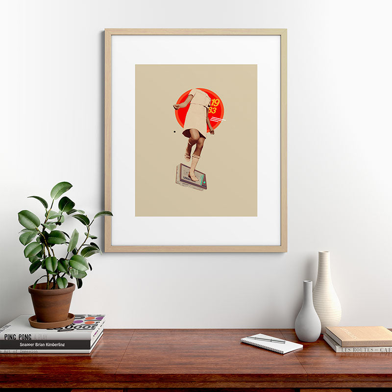 1983 Framed Art Print