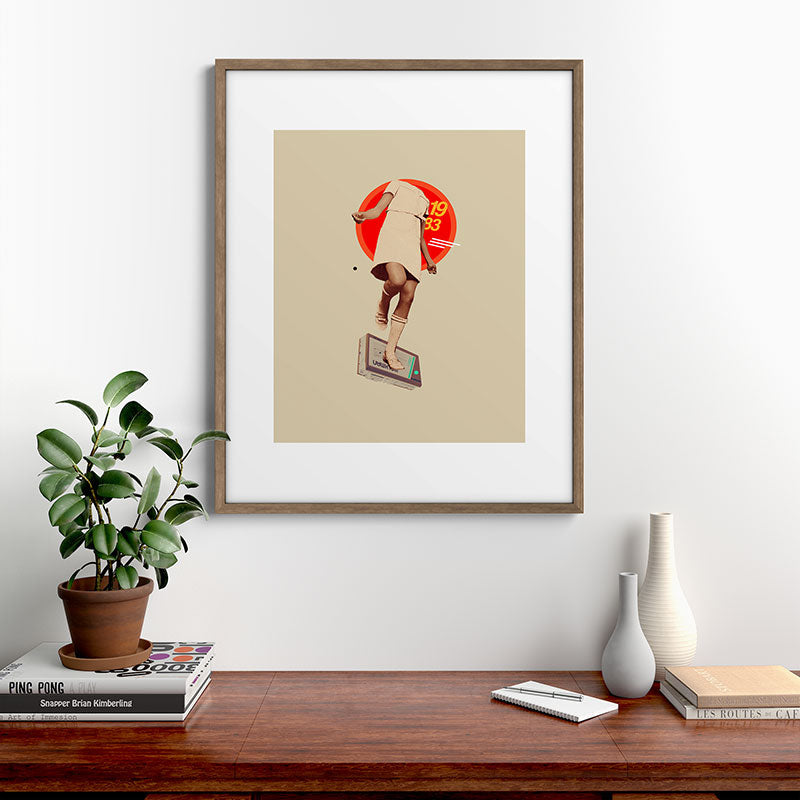 1983 Framed Art Print