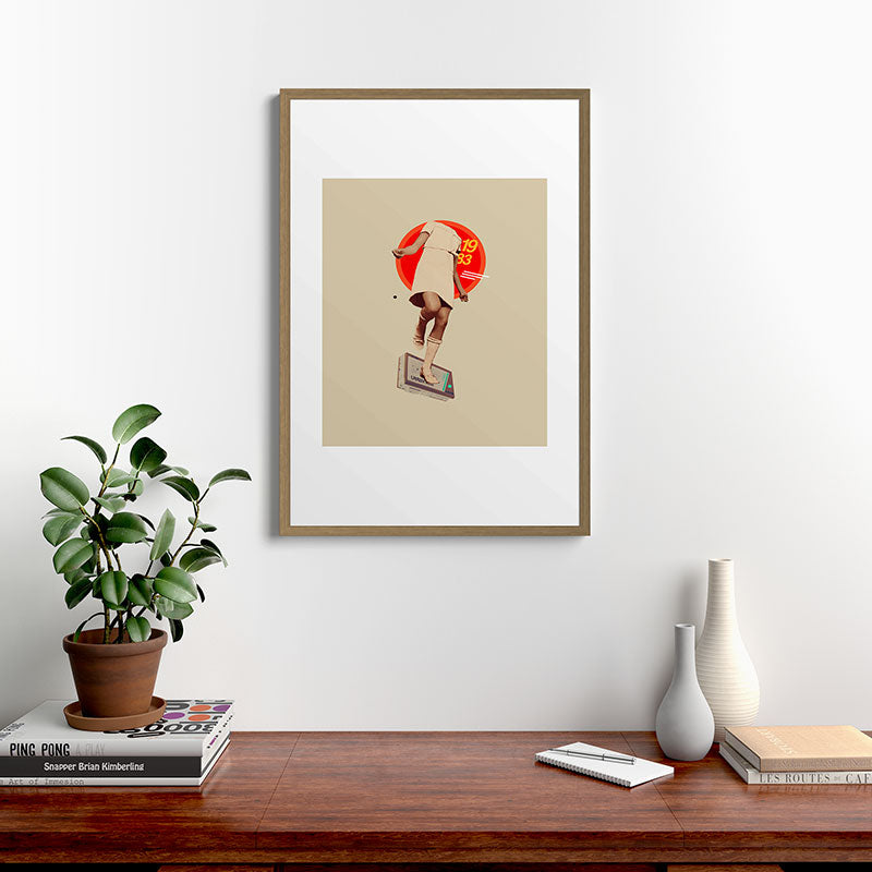 1983 Framed Art Print