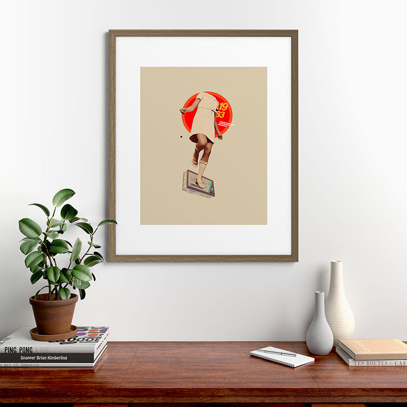 1983 Framed Art Print