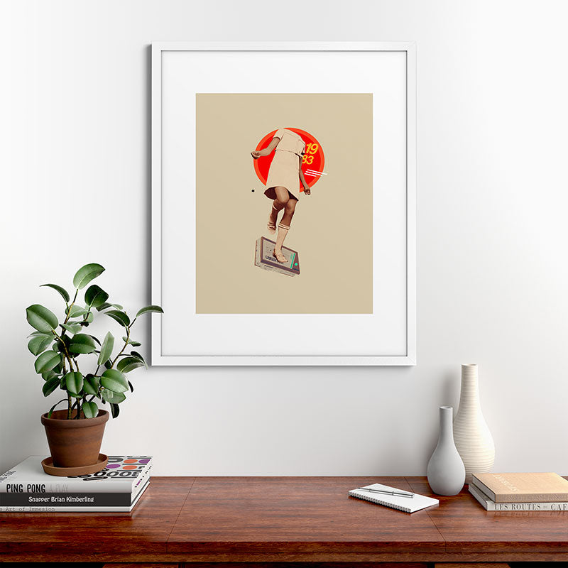 1983 Framed Art Print