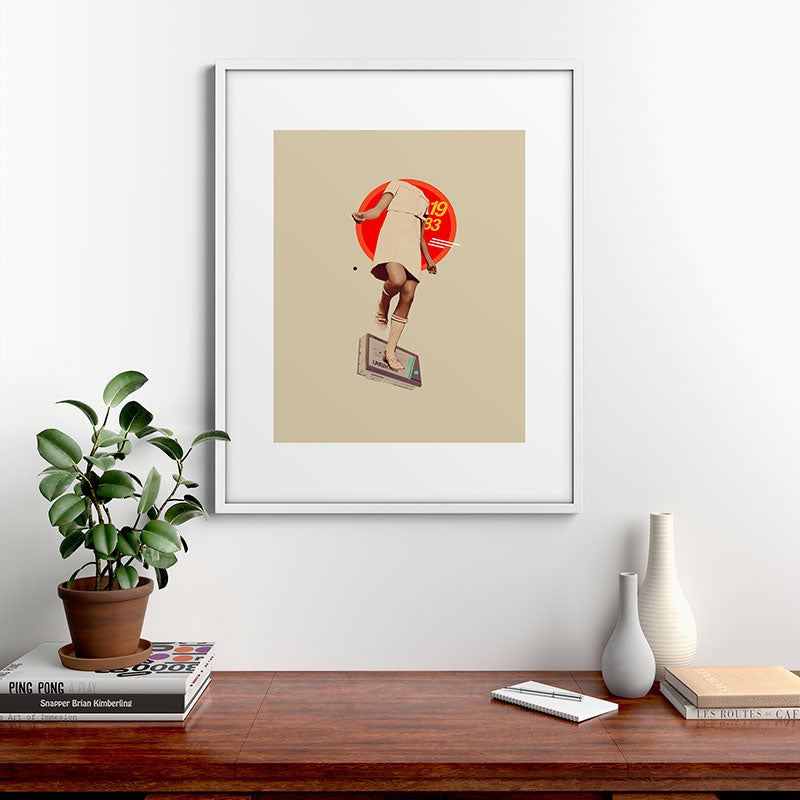 1983 Framed Art Print