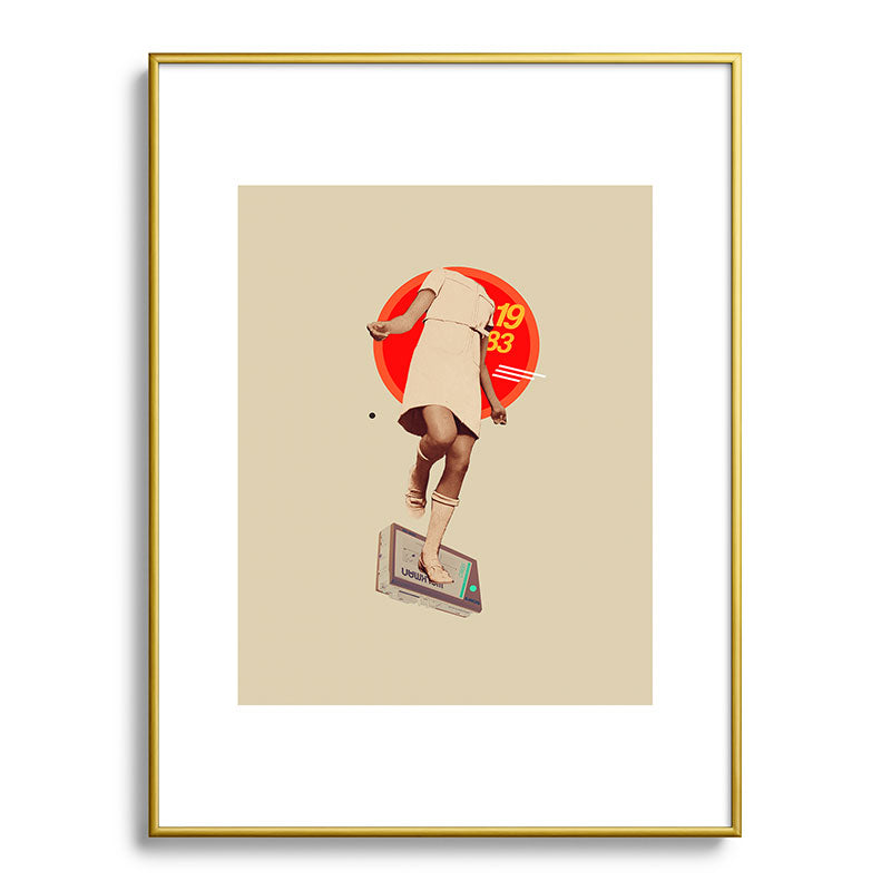 1983 Framed Art Print