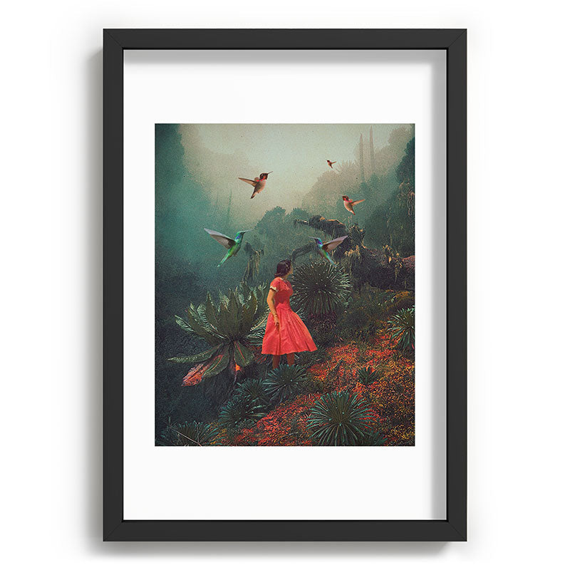 20 Seconds before the Rain Framed Art Print