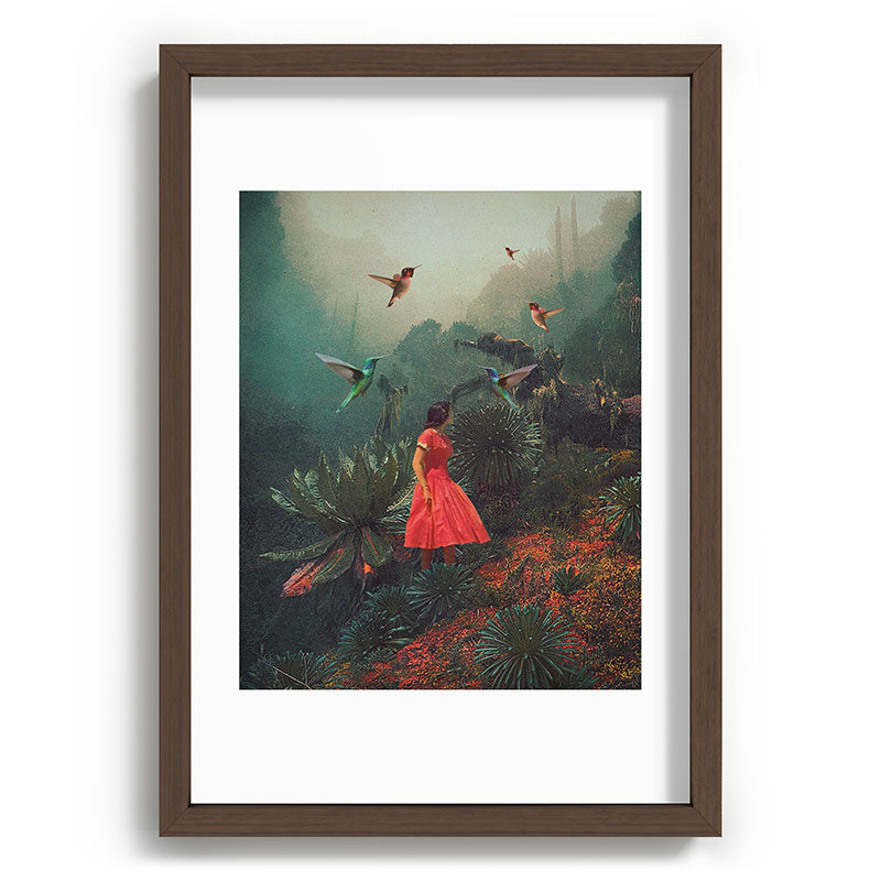 20 Seconds before the Rain Framed Art Print