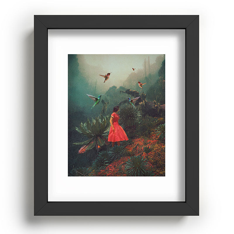 20 Seconds before the Rain Framed Art Print