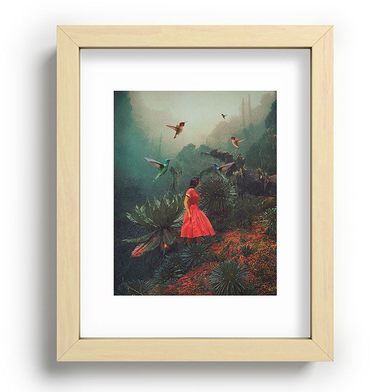 20 Seconds before the Rain Framed Art Print