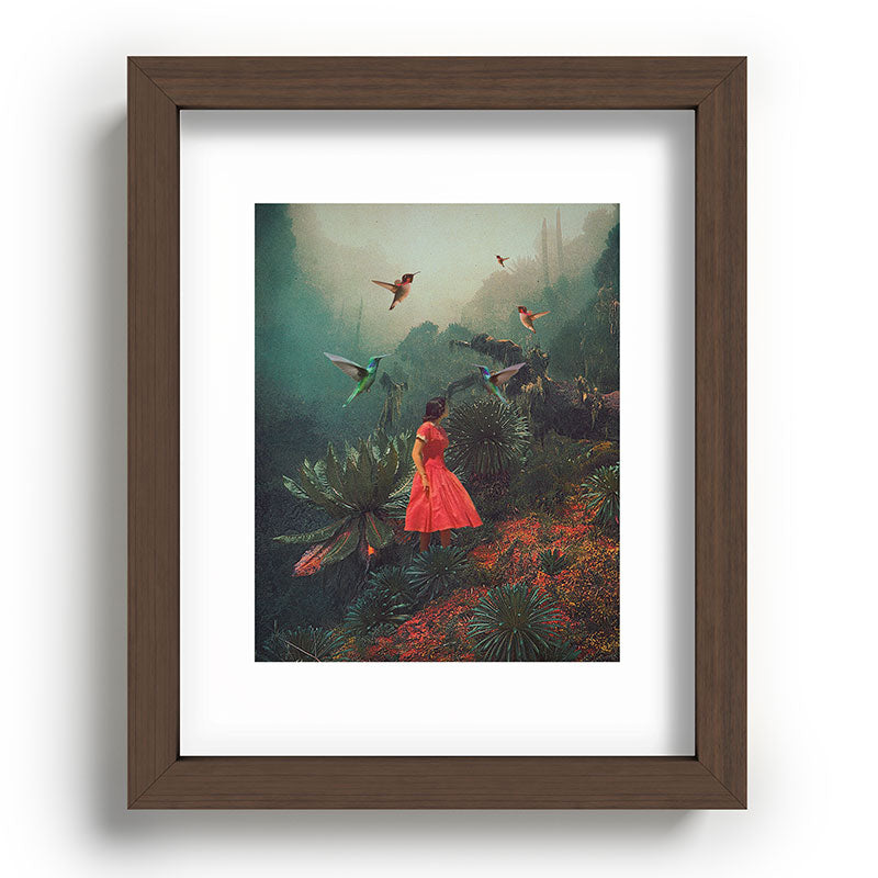 20 Seconds before the Rain Framed Art Print