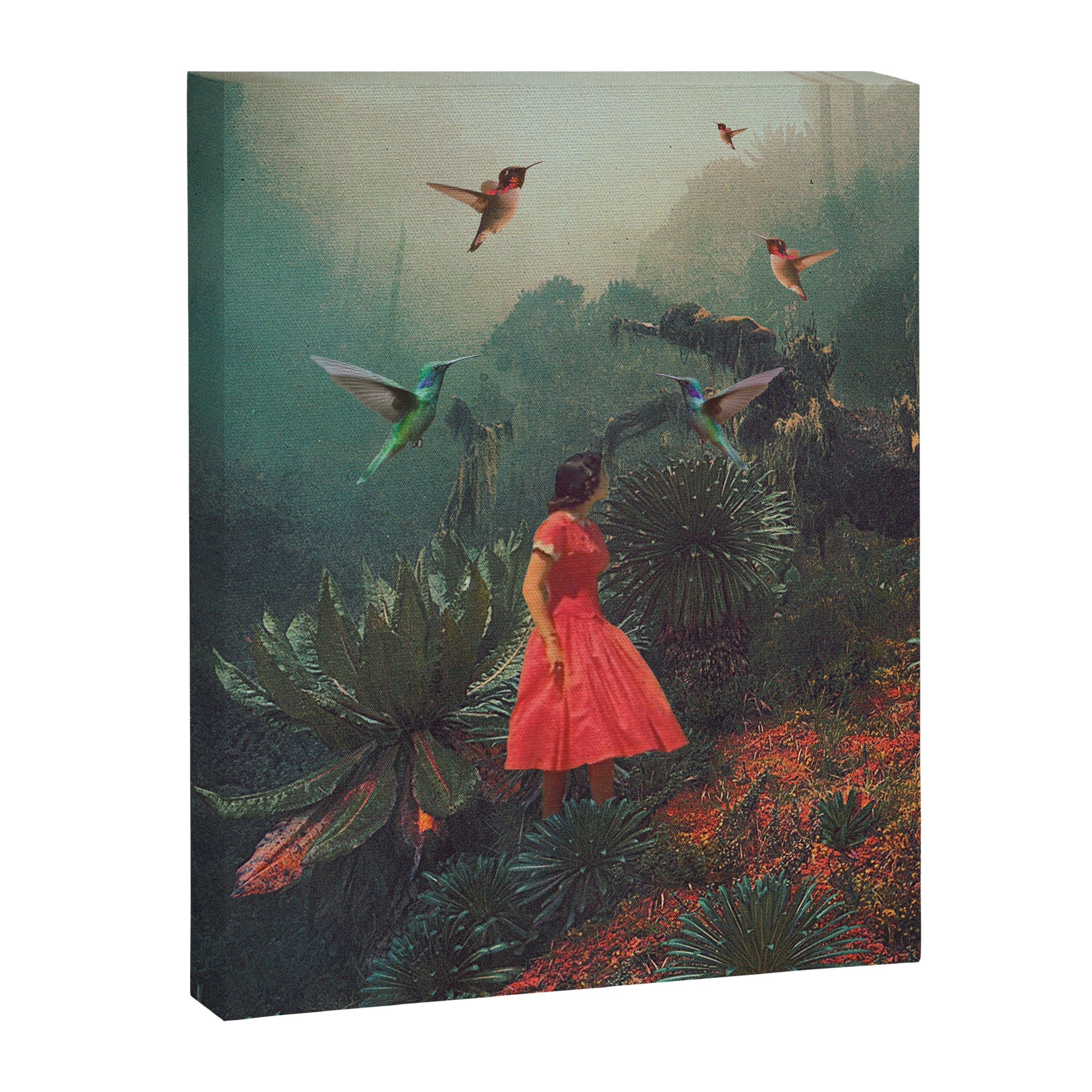 20 Seconds before the Rain Canvas Print