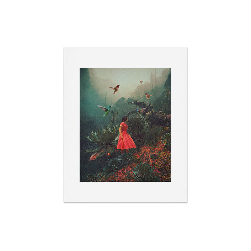20 Seconds before the Rain Art Print