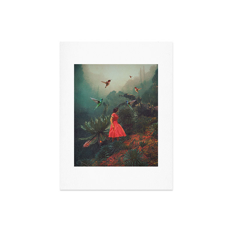 20 Seconds before the Rain Art Print