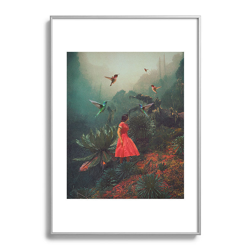 20 Seconds before the Rain Framed Art Print