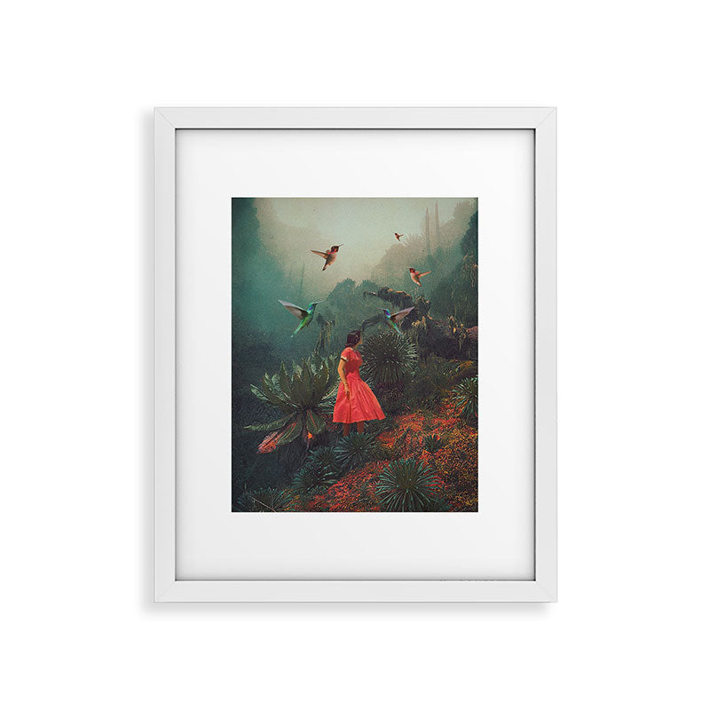 20 Seconds before the Rain Framed Art Print