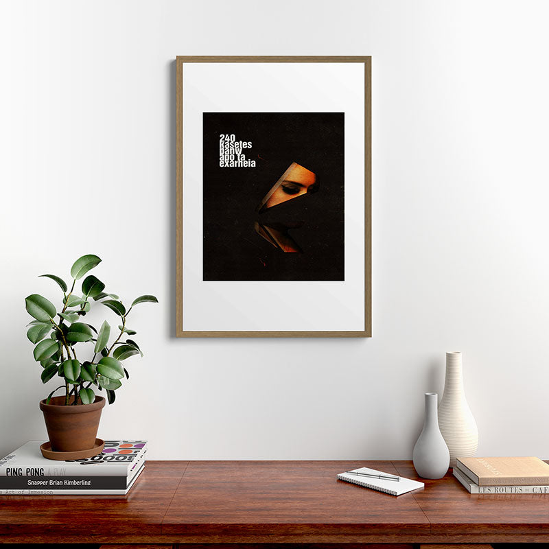 240 Kasetes Framed Art Print