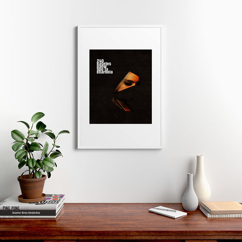 240 Kasetes Framed Art Print