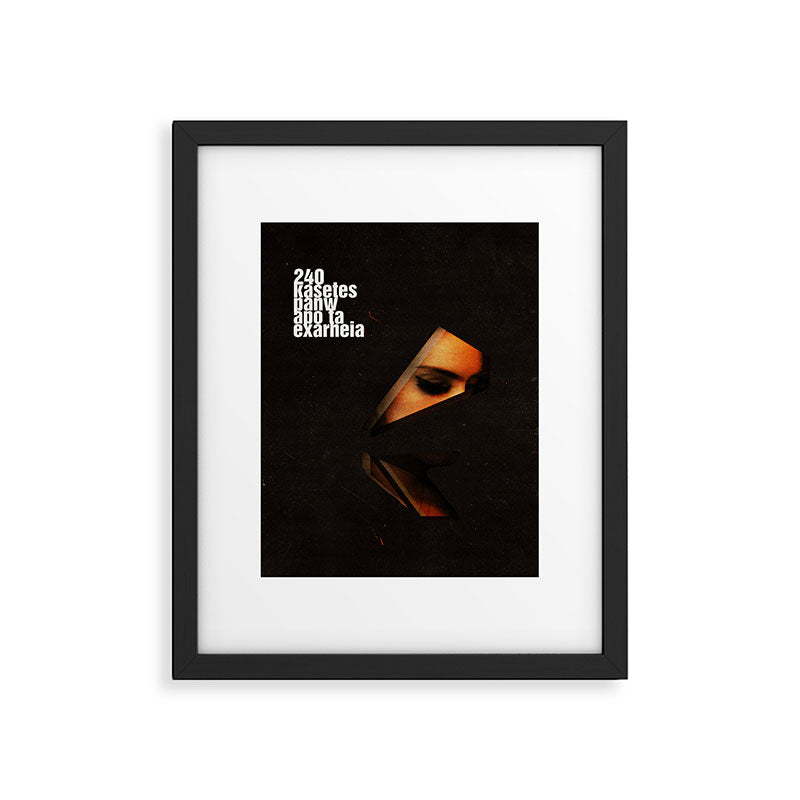 240 Kasetes Framed Art Print