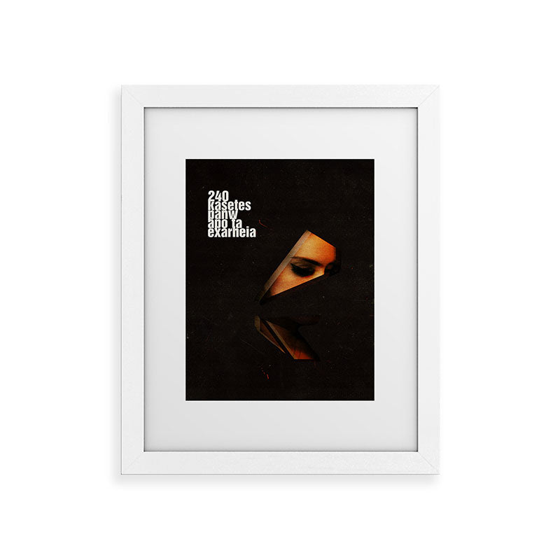 240 Kasetes Framed Art Print