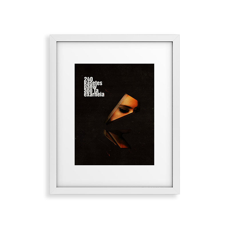 240 Kasetes Framed Art Print