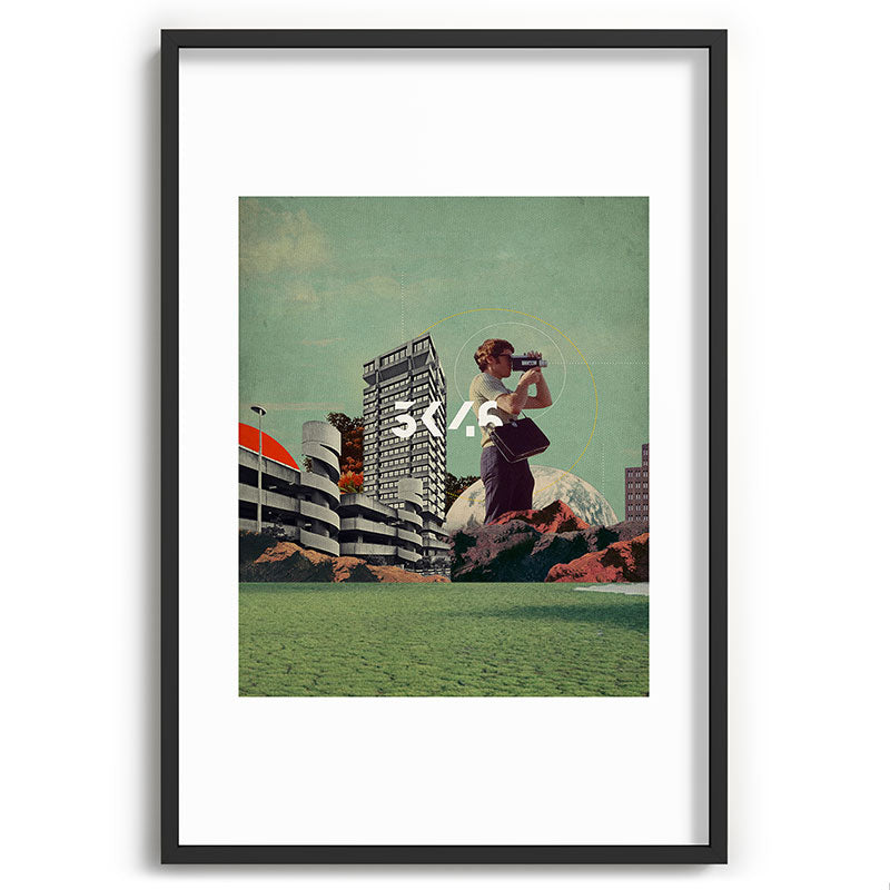 3046 Framed Art Print