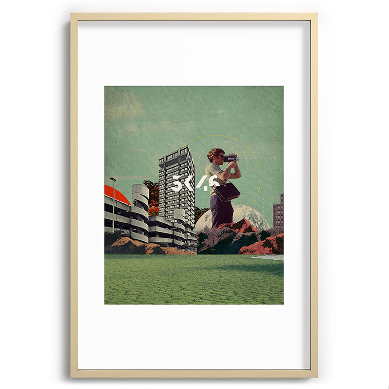 3046 Framed Art Print