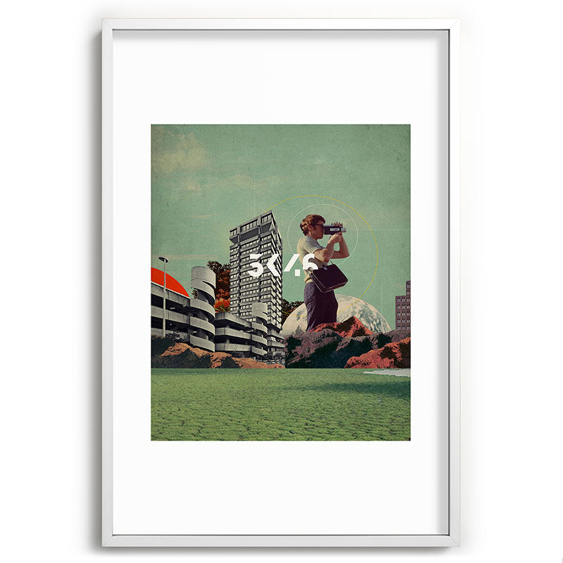 3046 Framed Art Print