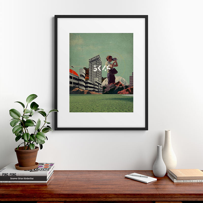 3046 Framed Art Print