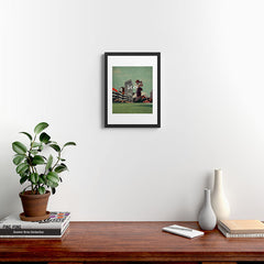 3046 Framed Art Print