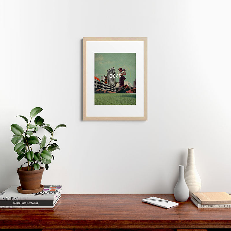 3046 Framed Art Print