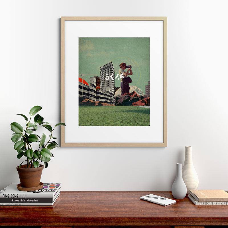 3046 Framed Art Print