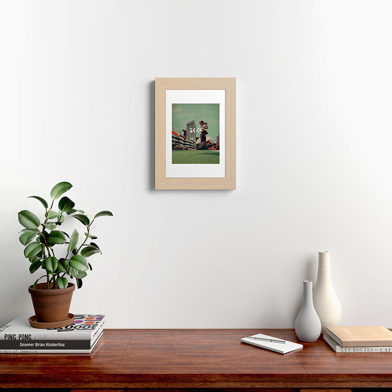 3046 Framed Art Print