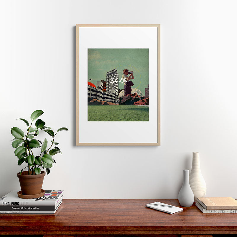 3046 Framed Art Print
