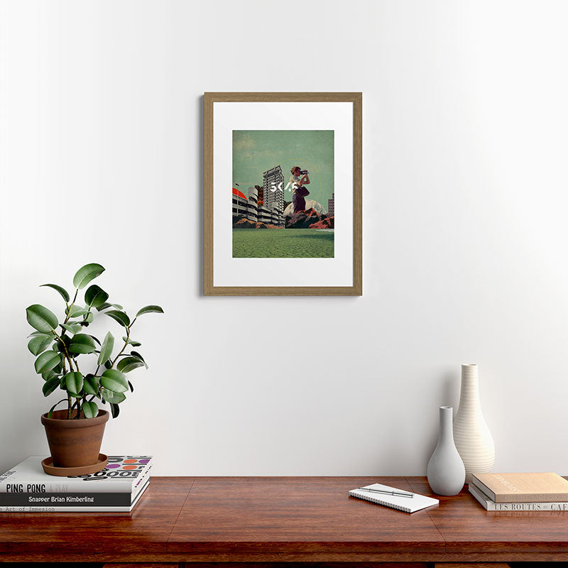 3046 Framed Art Print