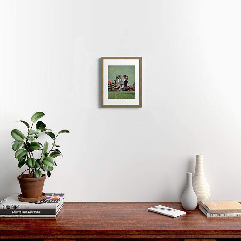 3046 Framed Art Print