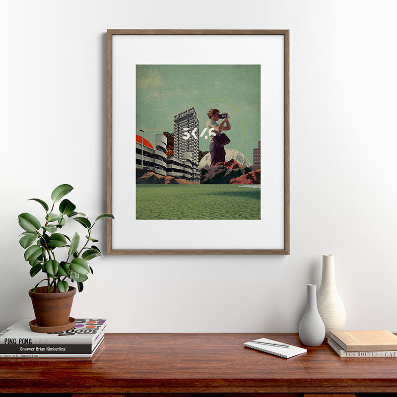 3046 Framed Art Print
