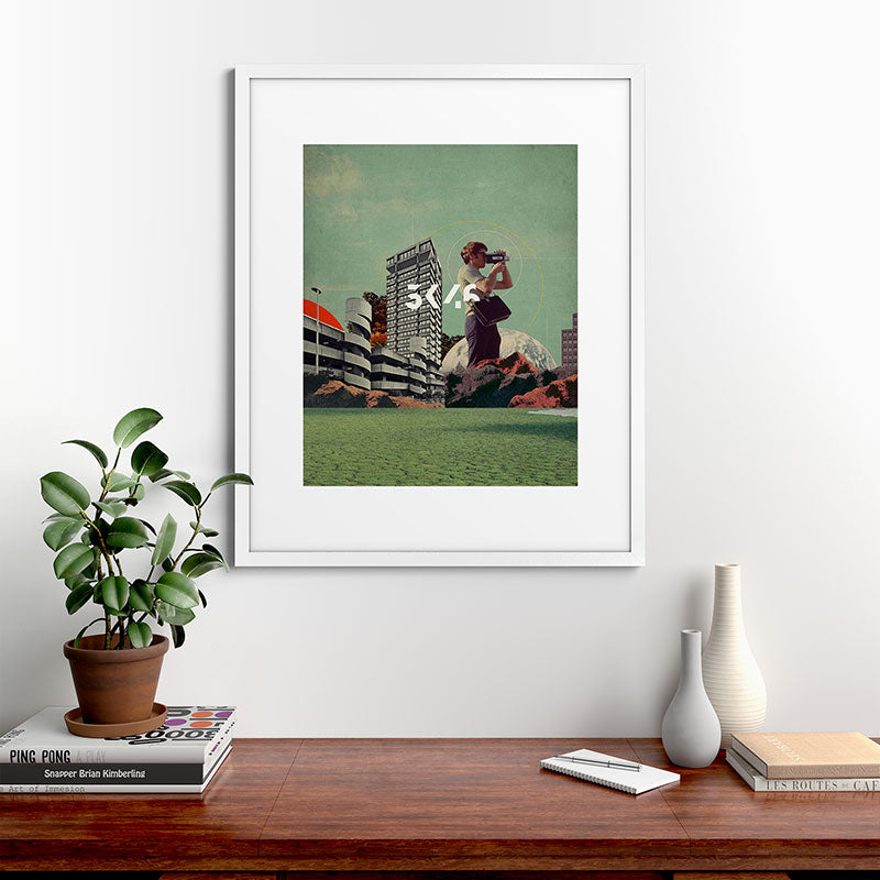 3046 Framed Art Print