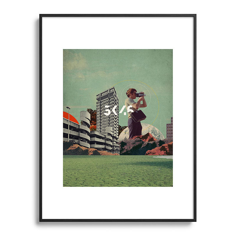 3046 Framed Art Print