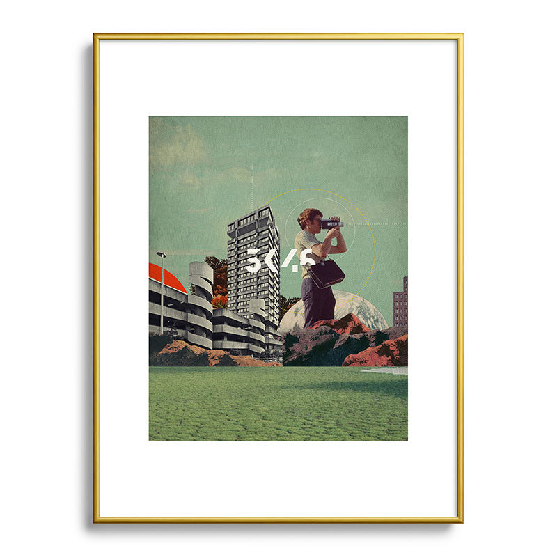 3046 Framed Art Print