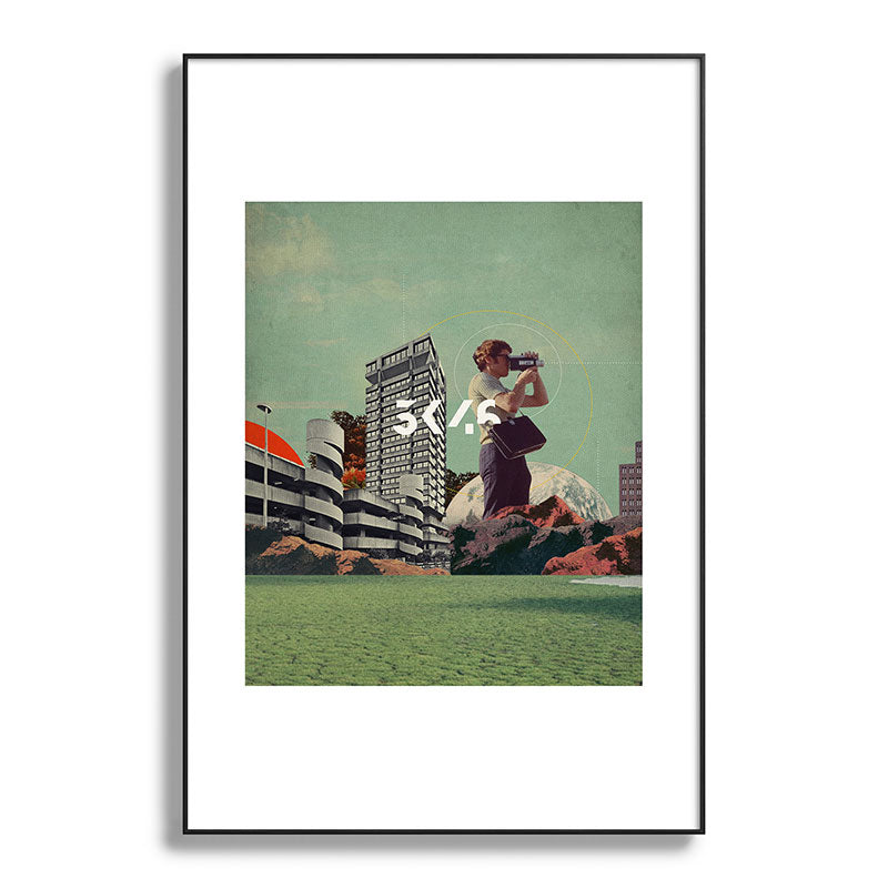 3046 Framed Art Print