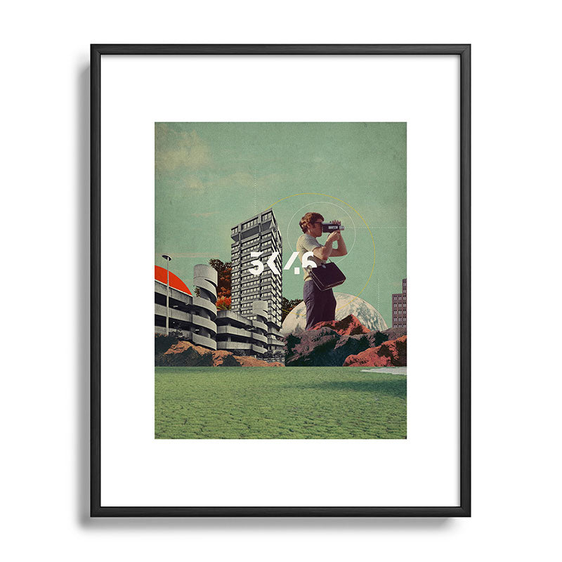 3046 Framed Art Print