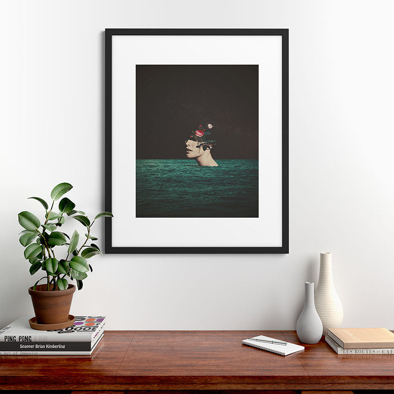 4 AM Framed Art Print