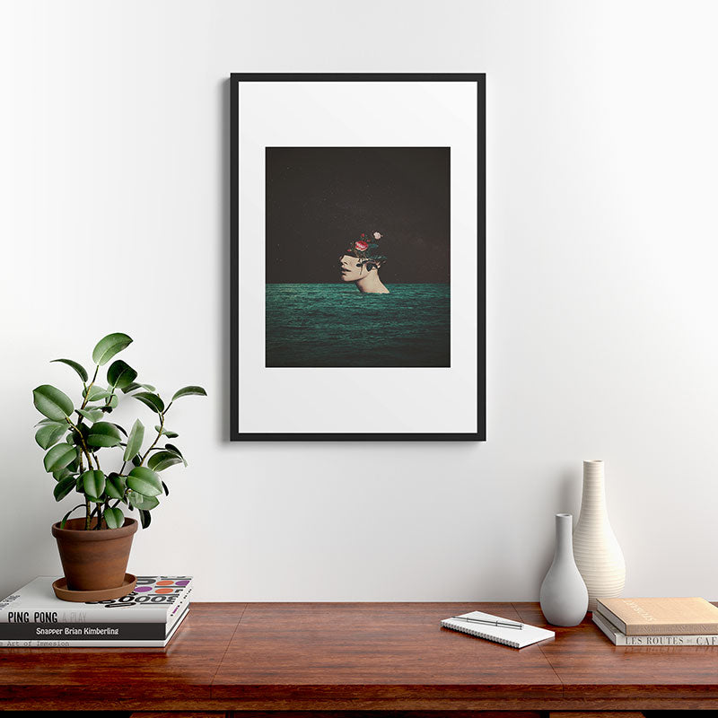 4 AM Framed Art Print