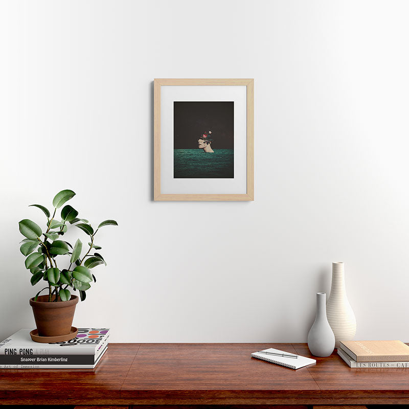 4 AM Framed Art Print