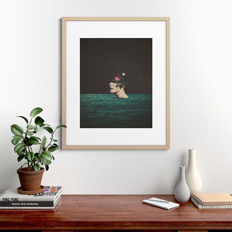 4 AM Framed Art Print