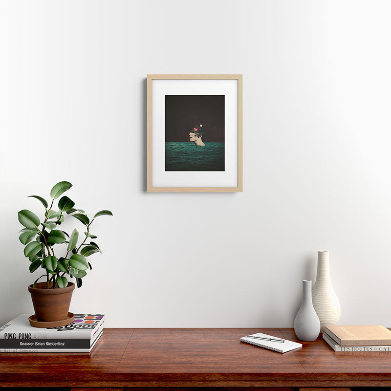 4 AM Framed Art Print