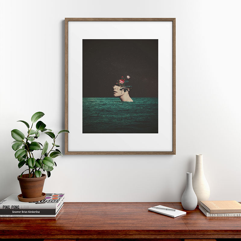 4 AM Framed Art Print