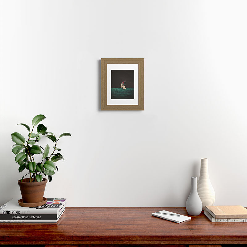 4 AM Framed Art Print