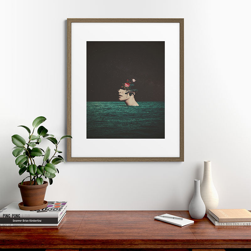 4 AM Framed Art Print