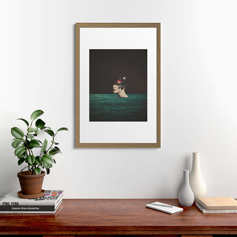 4 AM Framed Art Print