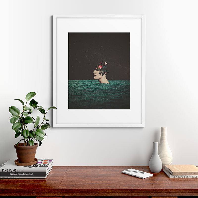 4 AM Framed Art Print