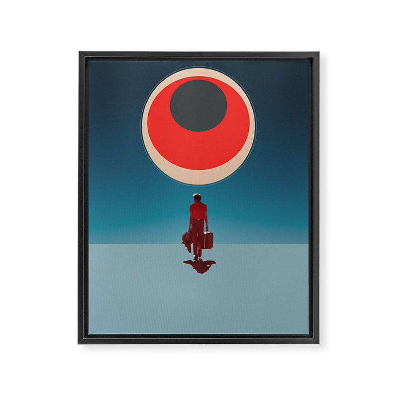 A a Child I was a Misfit Framed Canvas Print